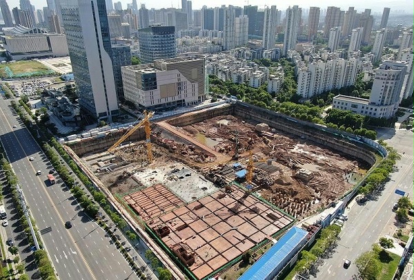 基坑工程：南昌中唯商业中心